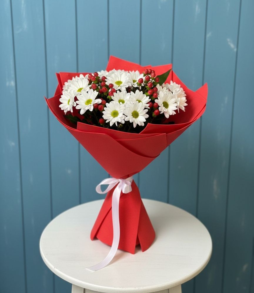 Букет цветов из: Хризантемы в Свободе