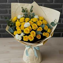 Букет цветов из:  Розы в Свободе