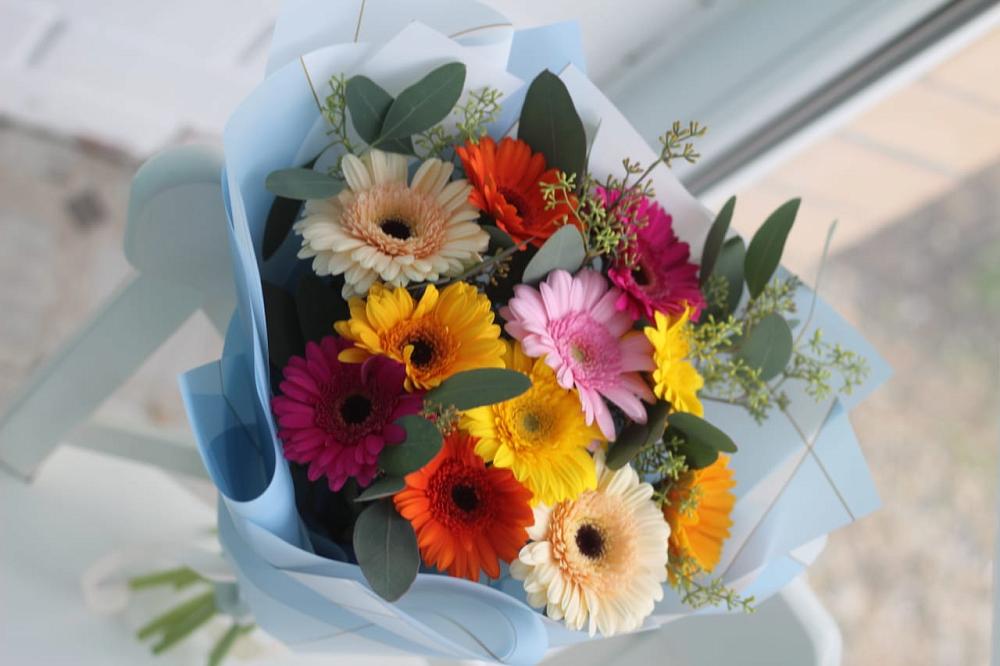 Букет цветов из: Герберы в Свободе