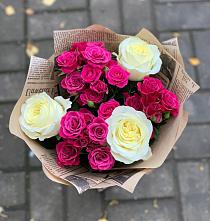 Букет цветов из:  Розы #REPLACE_PRED# Свободе
