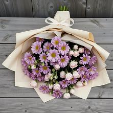 Букет цветов из:  Розы и Хризантемы в Свободе