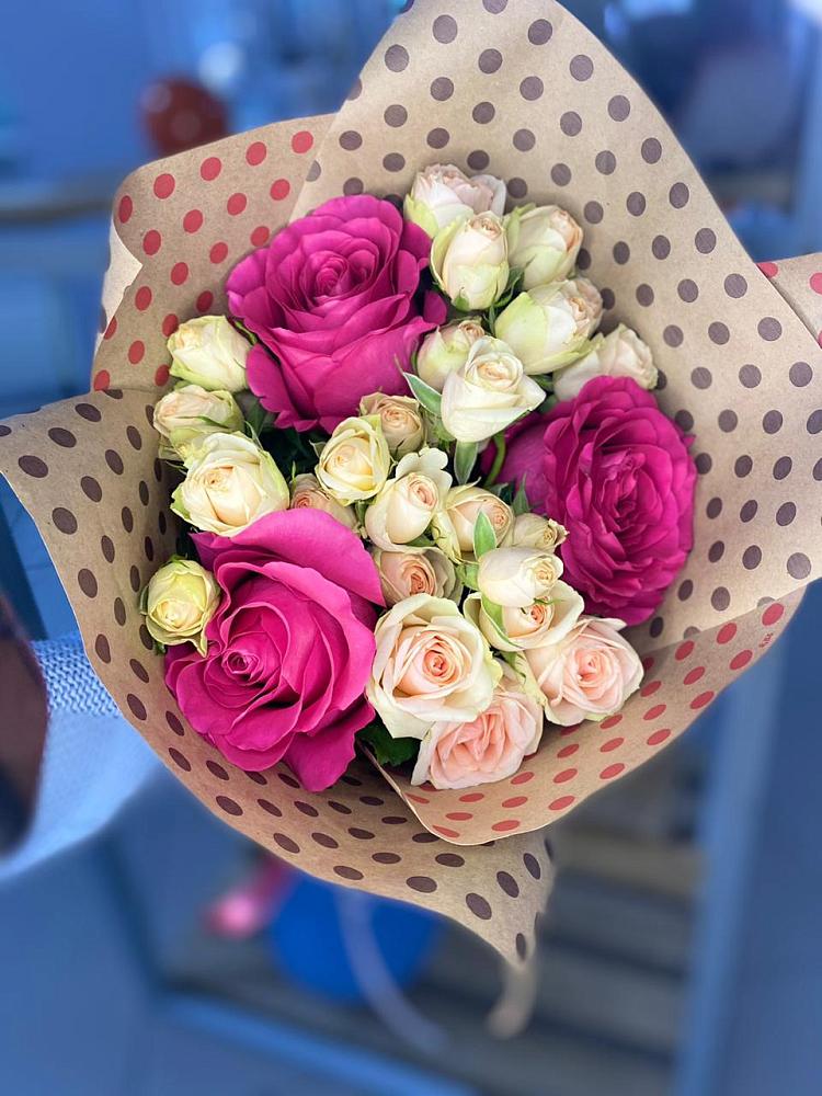 Букет цветов из: Розы в Свободе