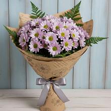 Букет цветов из:  Хризантемы в Свободе