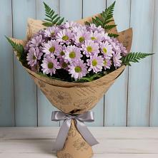 Букет цветов из:  Хризантемы в Свободе