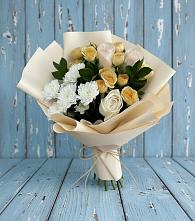 Букет цветов из:  Розы и Хризантемы в Свободе