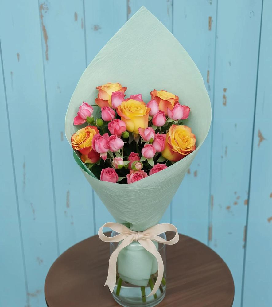 Букет цветов из: Розы в Свободе