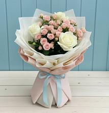Букет цветов из:  Розы в Свободе