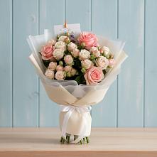 Букет цветов из:  Розы в Свободе