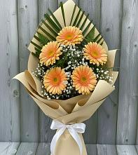 Букет цветов из:  Герберы в Свободе