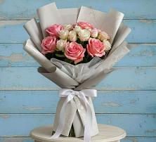 Букет цветов из:  Розы в Свободе